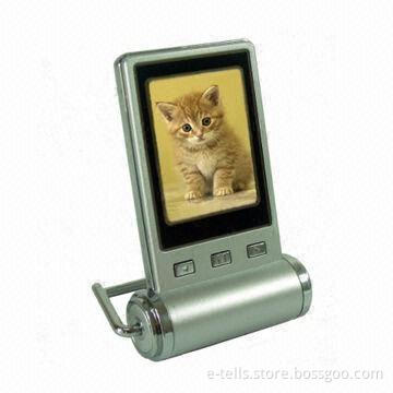 2.4 Inches Digital Photo Frame, Built-in 16MB Flash Memory